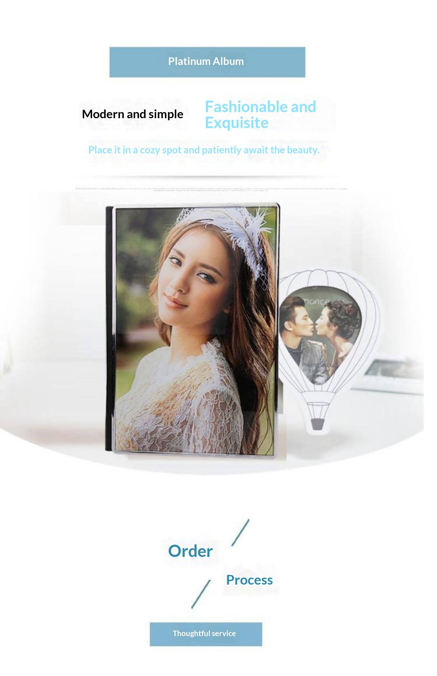 12 inch platinum popular photo album making wedding photos baby children's class reunion crystal souvenir album customization