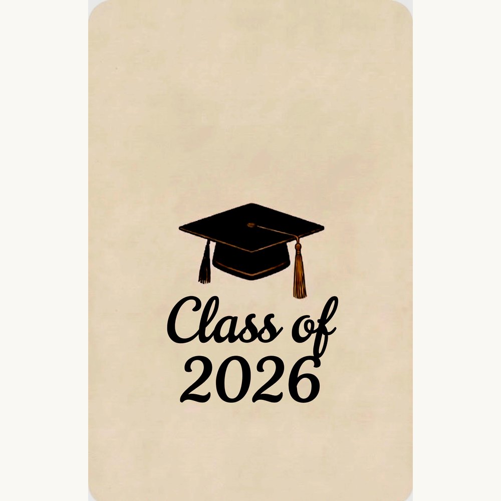 Custom graduation photo playing cards Class of 2026 card back – personalized graduation gift deck – EverKeep