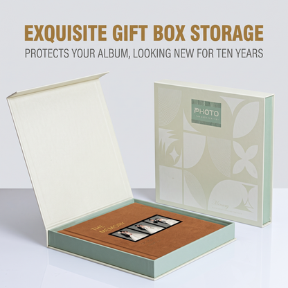 Wedding photo album keepsake gift box packaging