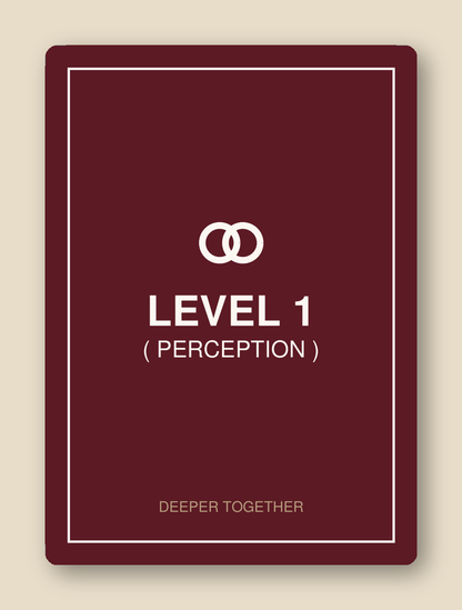 Deeper Together card back - Level 1